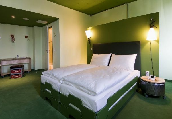 vihreä-wall design-for-makuuhuoneen ilmeen Chic-