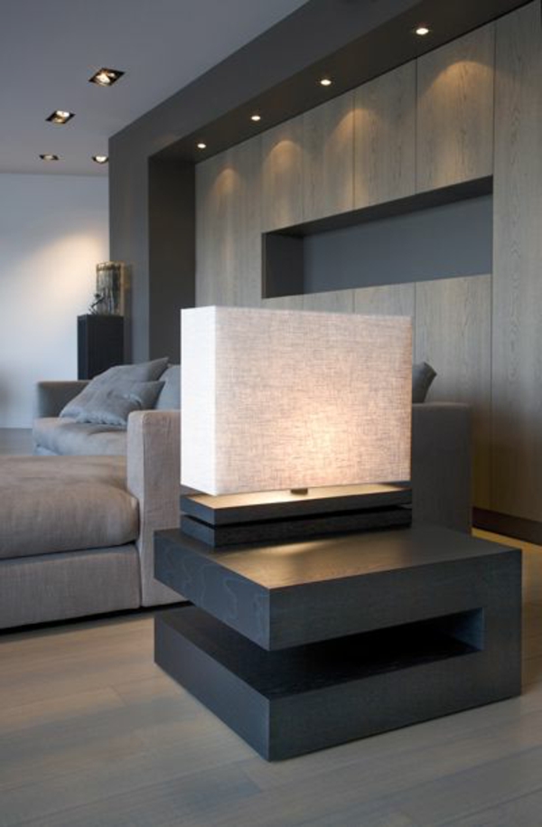 gris-belle-chambre-design moderne-