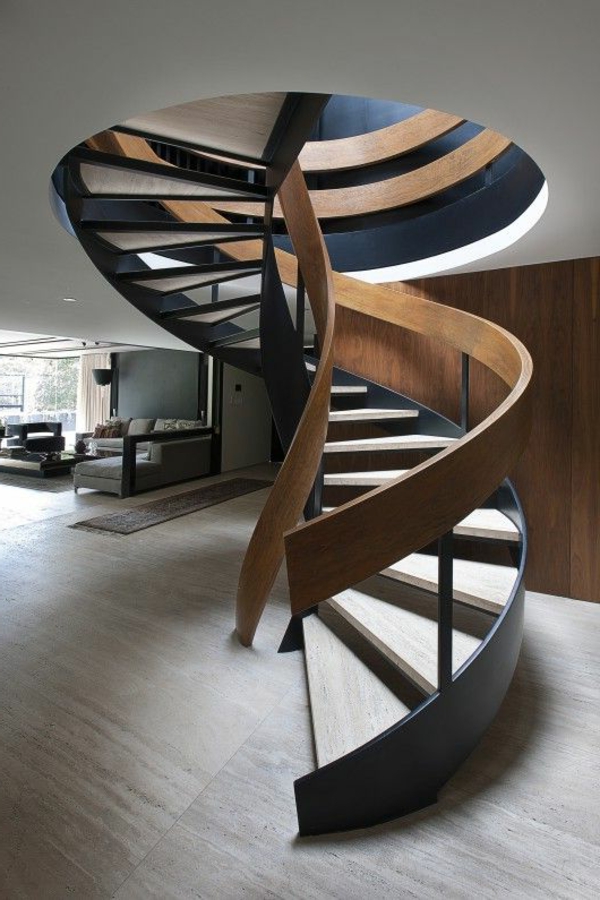 ξύλινα σκάλα-με-ένα-καταπληκτικό design