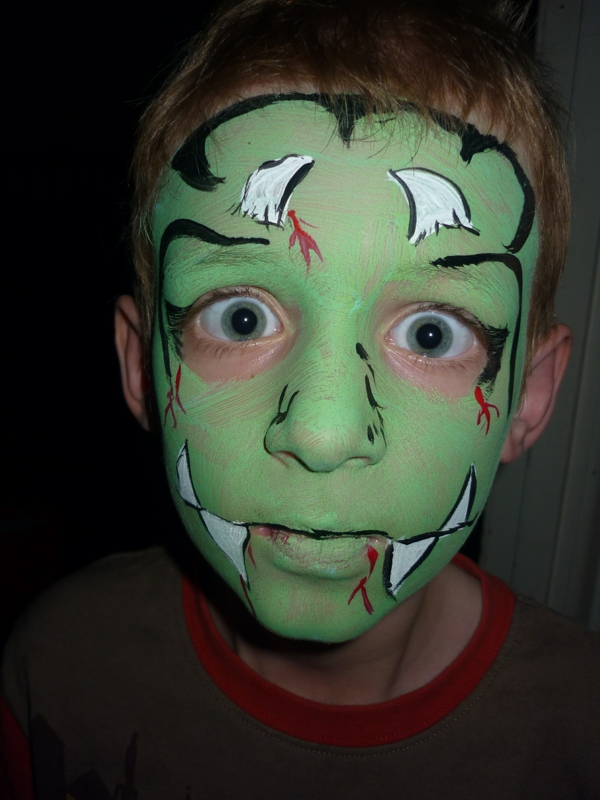 halloween-zombi-smink-zöld-maszk