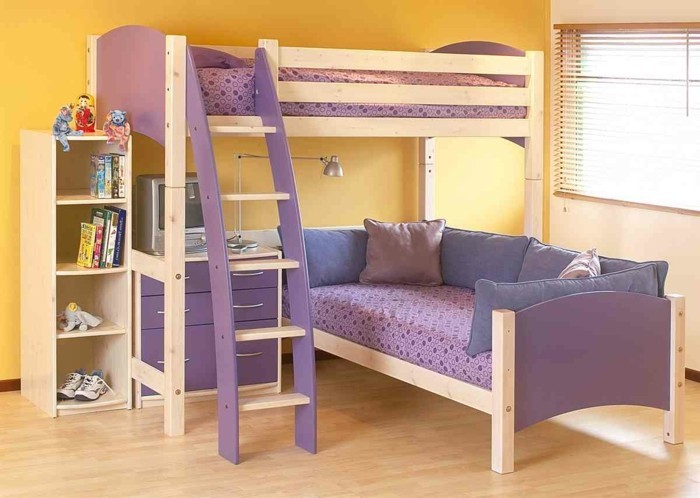 מיטת קומתיים-עצמו-build-יפה למראה-גבוה למיטה
