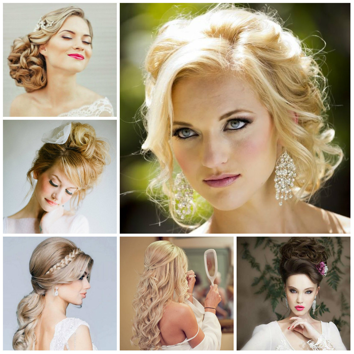 Πολλά δημιουργικά χτενίσματα για κάθε παράνυμφος - hairstyles για το γάμο