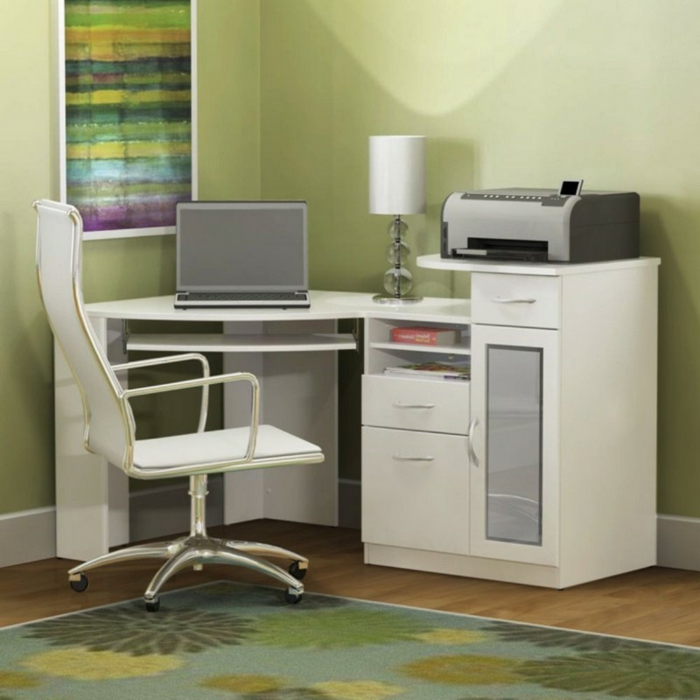 בית-office-רהיטים הגדרתי מדפסת