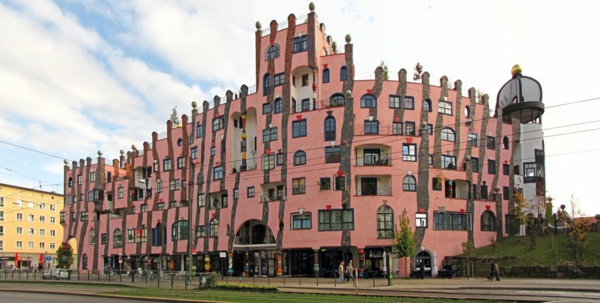 Hundertwasser-art-The-Citadel Grüne- von Magdeburg