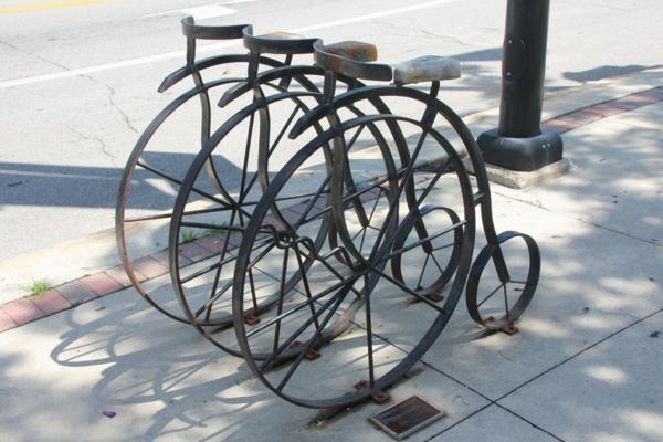 Polkupyöräteline polkupyörän muodossa