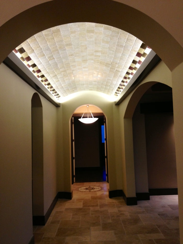 间接照明理念 - 美丽的走廊设计