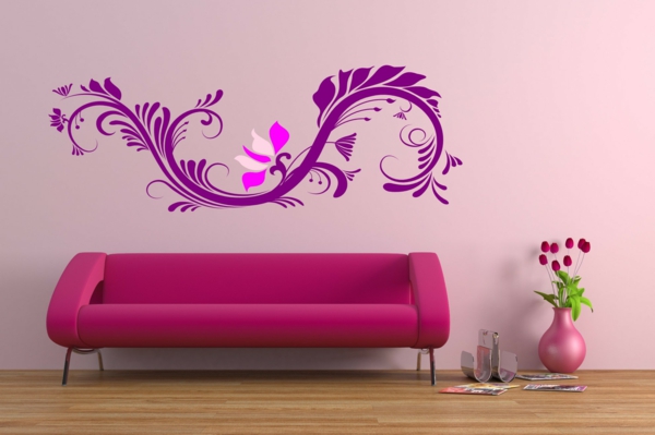 έμπνευση-τοίχους-in-ροζ-ροζ-κρεμασμένο
