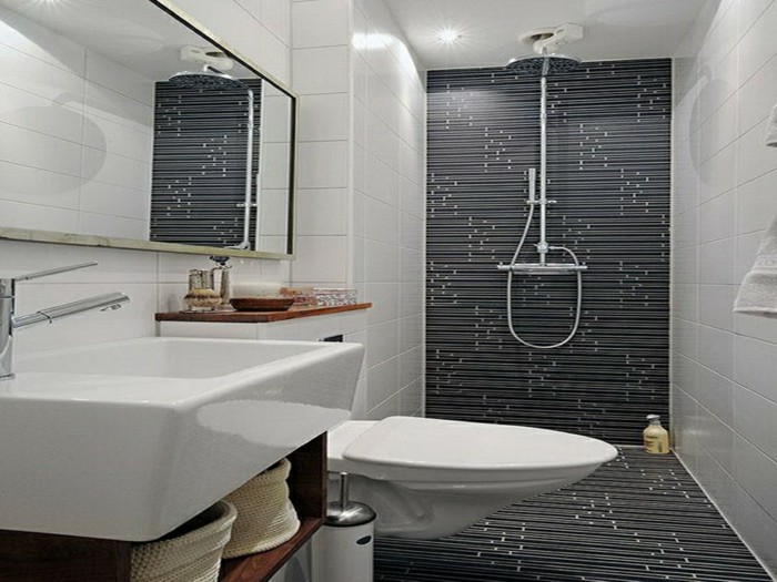 दिलचस्प-आकर्षक डिजाइन-सिंक-छोटे बाथरूम सेट