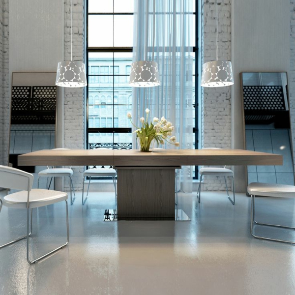 sisustussuunnittelu ideoita -design-ruokasali-huonekaluja-ideoita-moderni-design
