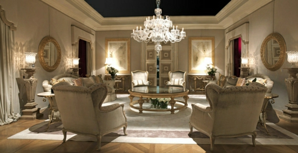Italiano-salón-clásico-diseño