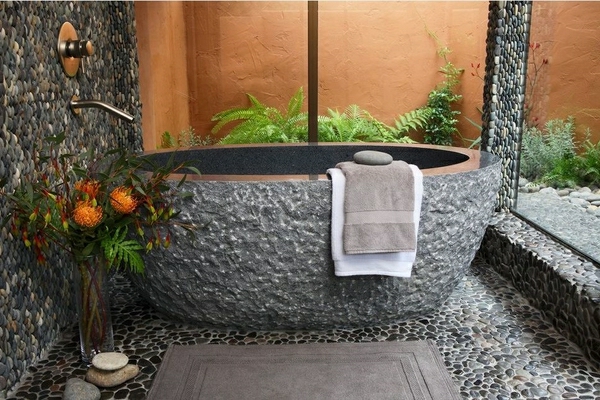 Japonais bain-look intéressant