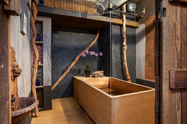 Japán fürdő-kreatív tervezés