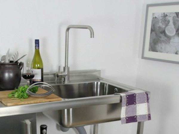 厨房水槽不锈钢 - 现代厨房