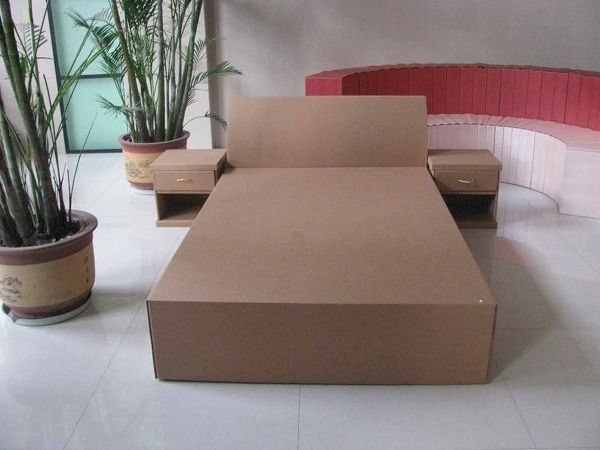 cartón-cartón-cartón-muebles-cama-de-cartón - Wohnideen