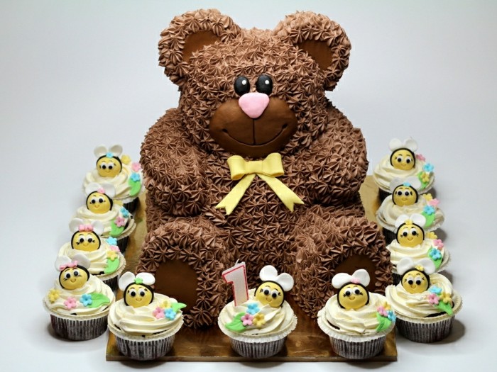 ילדי יום הולדת עוגת דובים-השראה-יפה-פיקס