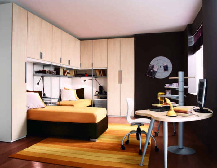 νεαρό υπνοδωμάτιο make-νηπιαγωγείο wanddeko-original-μοντέλο-