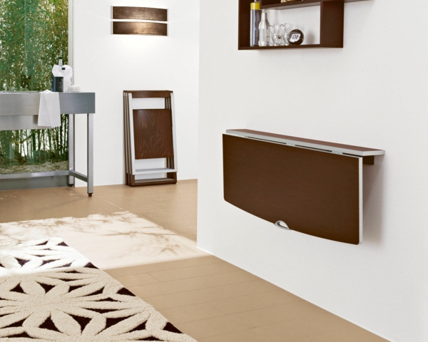 折叠桌 - 现代生活理念 - 折叠桌 - 木 - 生活理念 - 折叠式桌面墙