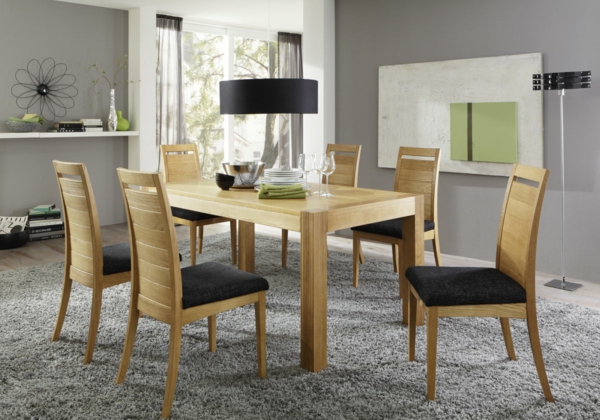 κλασικό-τραπεζαρία-δωμάτιο έπιπλα set-τραπεζαρία καρέκλες τραπεζαρία-τραπέζι-design-ιδέες
