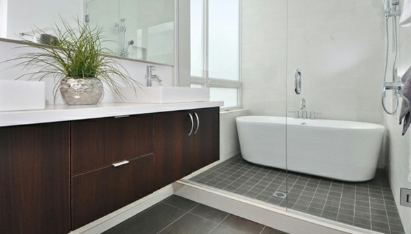 Modern-salle de bains-design petit-bain-detached-