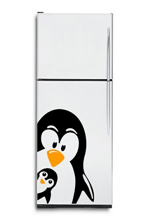 pequeñas pingüinos-en-el-nevera-stick-gran-idea