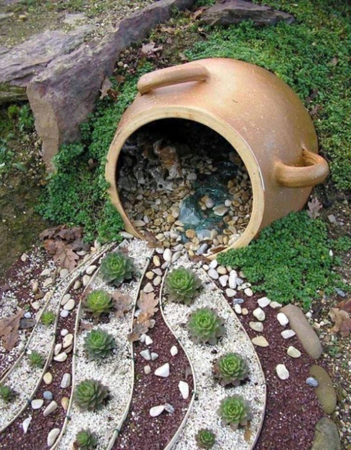 pequeño jardín-diseño-modelo-con-piedras