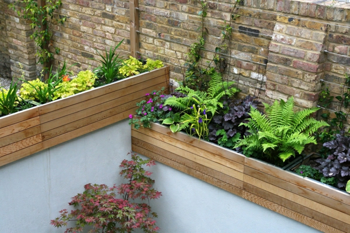 Ideas pequeña jardín-diseño-moderno-interesante-jardín