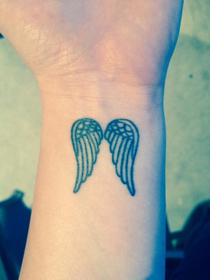 小天使纹身纹身翅膀纹身女
