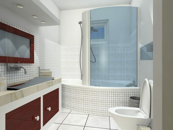 חדר אמבטיה קטן - עיצוב - מודרני - חדר מקלחת - יפה
