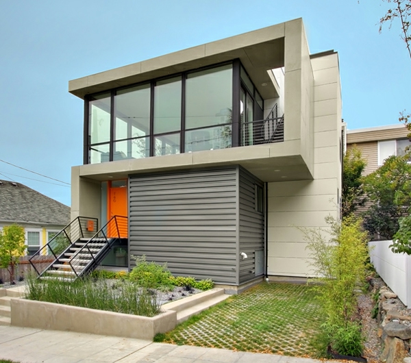 small-house-build-simple-design - moderno diseñado