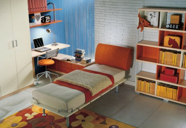 छोटे-कमरे-के-किशोर-बेड डिजाइन
