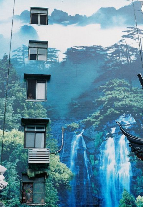 luova-street-art seinämaalaus luonne kuva viidakko