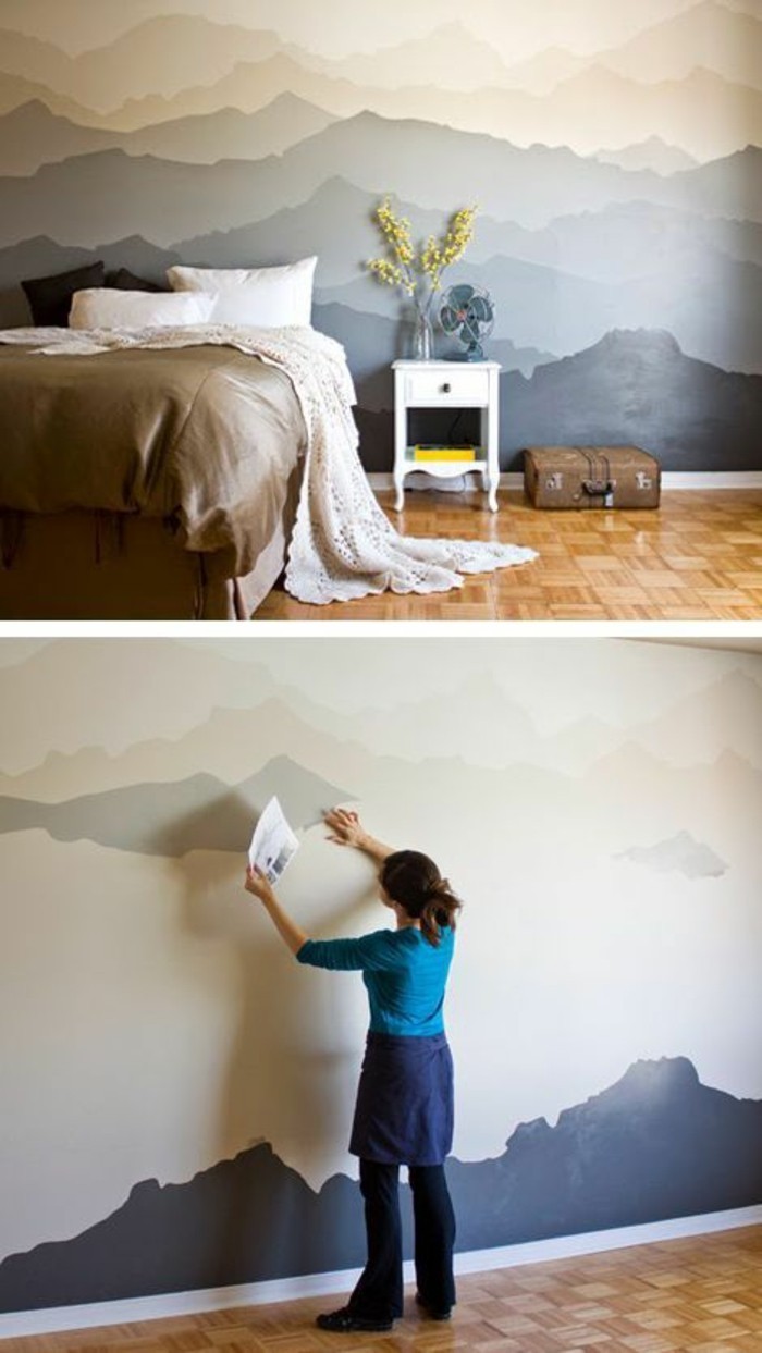 创意壁纸 - 设计 - 山屏浪漫的想法