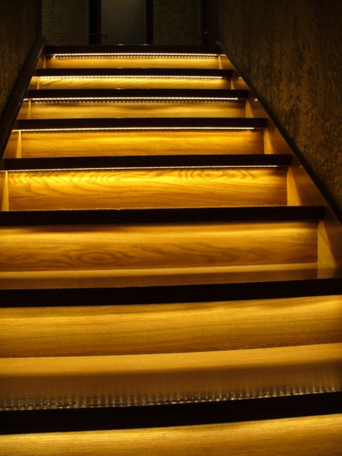 οδήγησε σκάλα φωτισμού-κίτρινο-design-super-ματιά