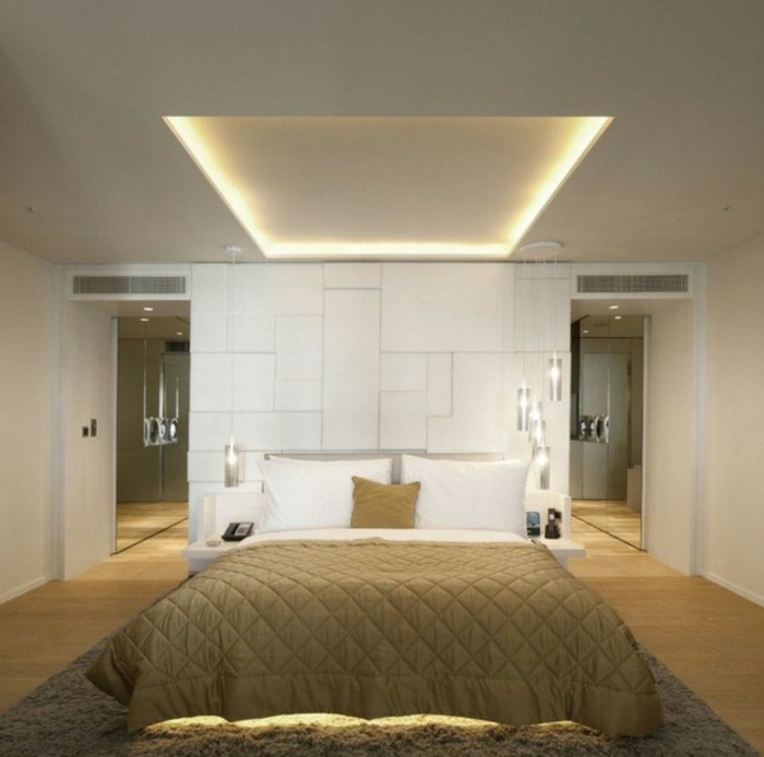 led huoneen valaistus-epäsuora-valoa moderni-laite makuuhuoneen