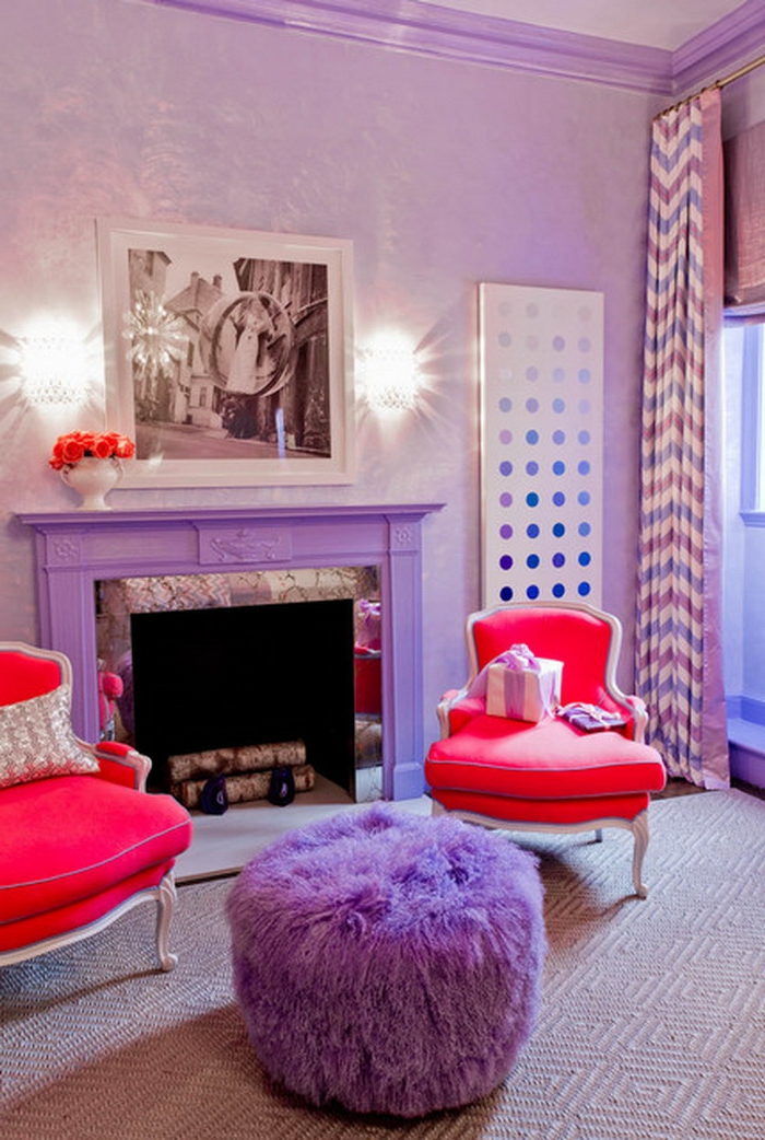紫色壁纸 - 舒适 - AMBIENTE超壁炉