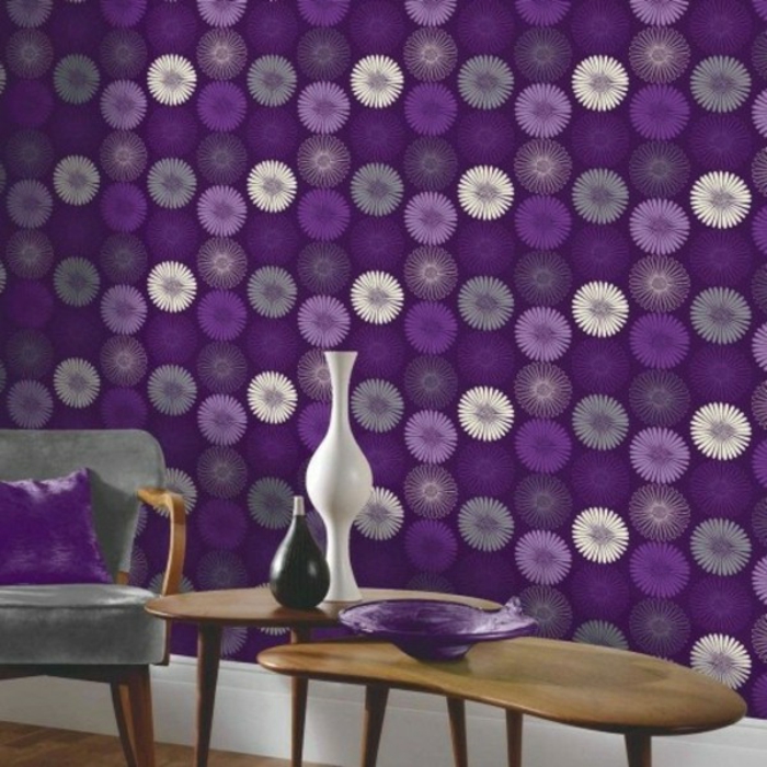 紫色壁纸超级漂亮的设计