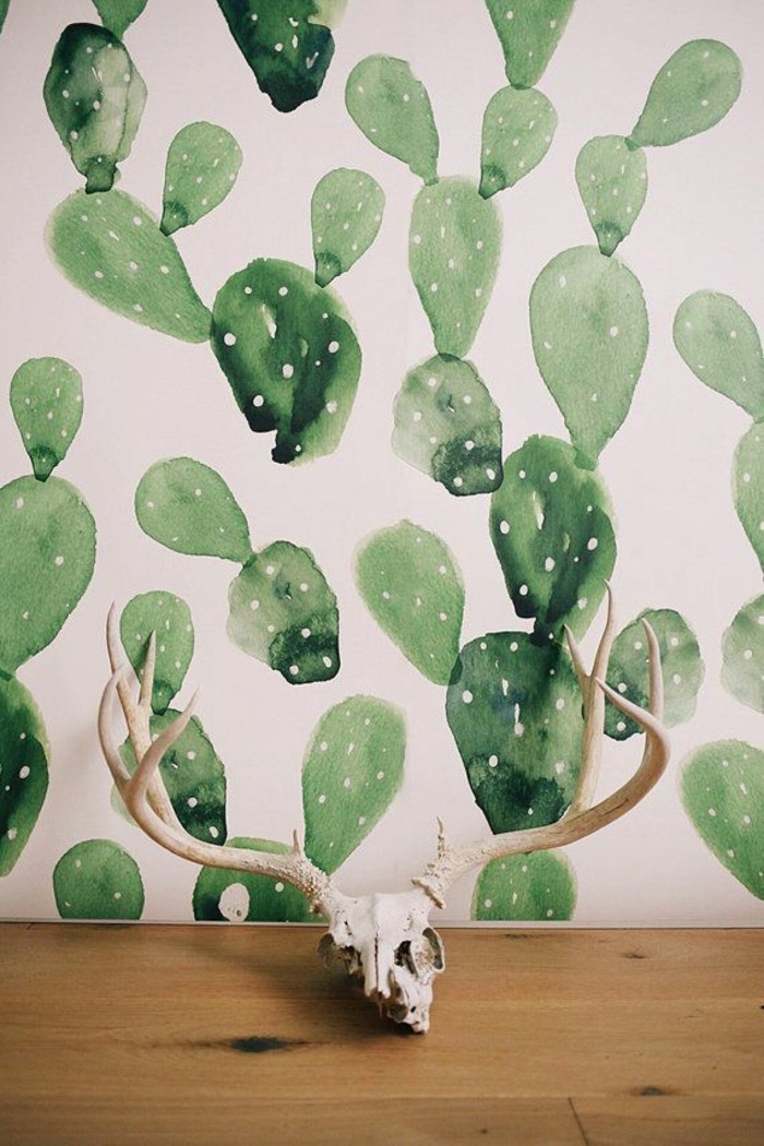 funny-tapetti-malli Cactus maalainen-matkamuisto