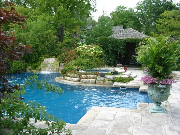 πολυτελή πισίνα-μικρές πισίνες-by-the-κήπο