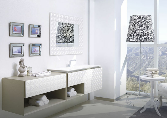 luxury-sink-neljän kuvia-of-the-wall