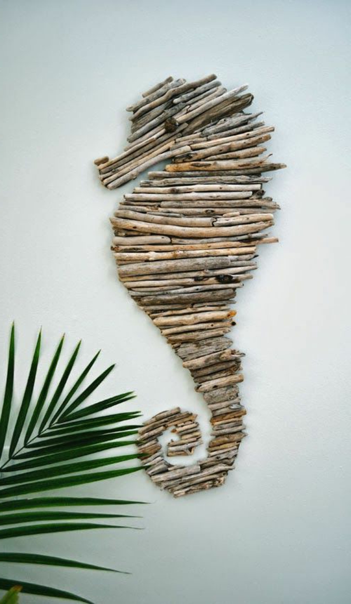 merenkulun sisustus tinker kanssa driftwood kaunis seinä deco ideoita kesällä