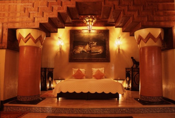Marokkói bútorok Elegáns szobás