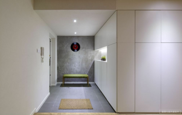 minimalista design elegáns design-in emeleti folyosó ülések