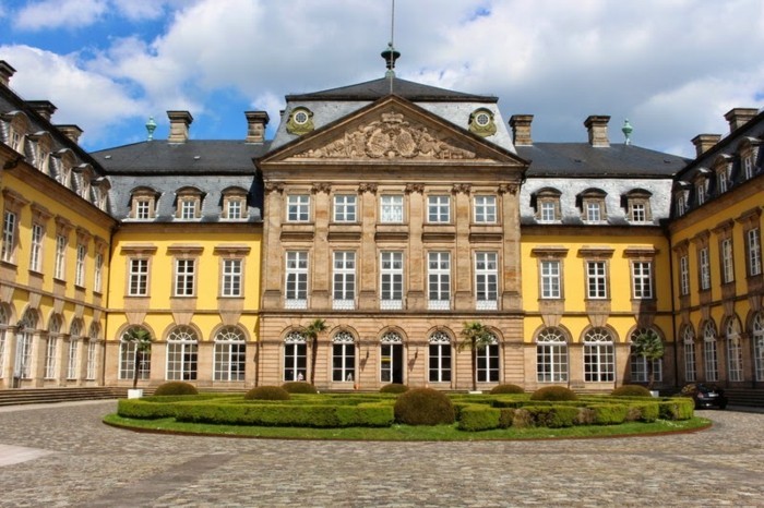 muoti-in-barokki asuinpaikka linna Arolsen-Saksa-Unique-arkkitehtuuri