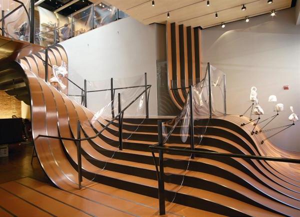 Σύγχρονες ιδέες Interior Design όμορφο-για-ένα-μοντέρνα εσωτερική σκάλα