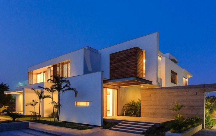 现代建筑的房子 - 创意 - 设计 - 超照明