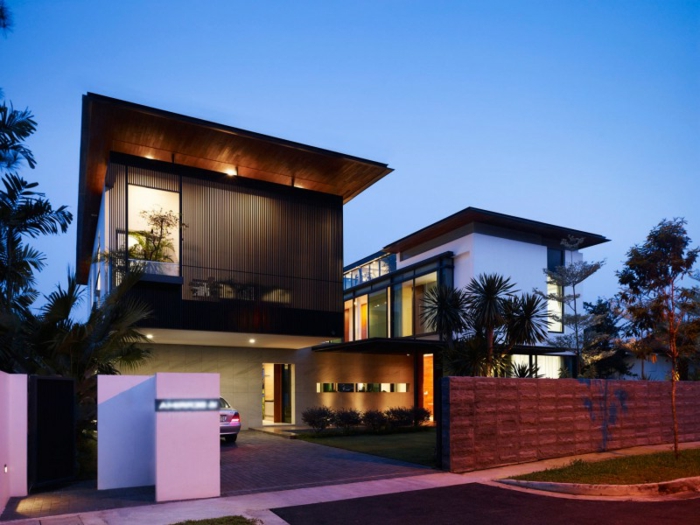 מודרני-אדריכל בתים-עם-שטוח גג