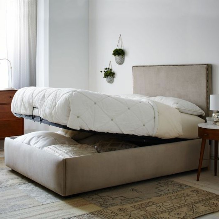 现代装备软垫床用，床箱