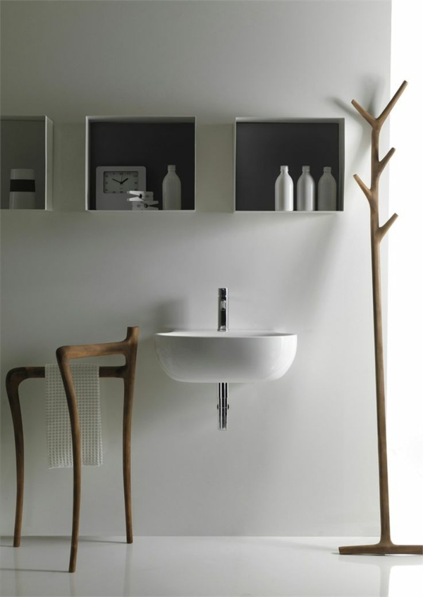Moderni kylpyhuoneen-laite-puu riimu-ideoita