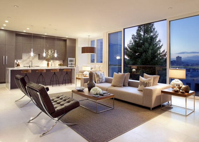 moderne intérieur mobilier de luxe et de première classe en salon