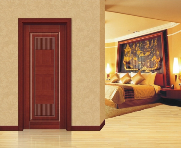 דלתות-עבור--פן בית פנים-רעיון עץ-עיצוב-דלתות - מודרניות